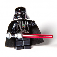 Chrome Lego Darth Vader